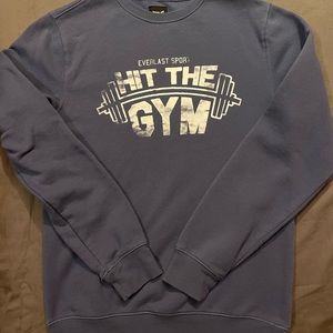 Everlast Blue Sweatshirt - Hit the Gym